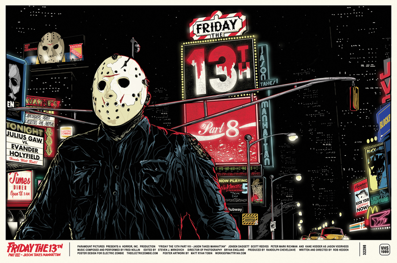 Illustration for article titled It's Friday the 13th, So Here Are a Bunch of Jason Voorhees Posters